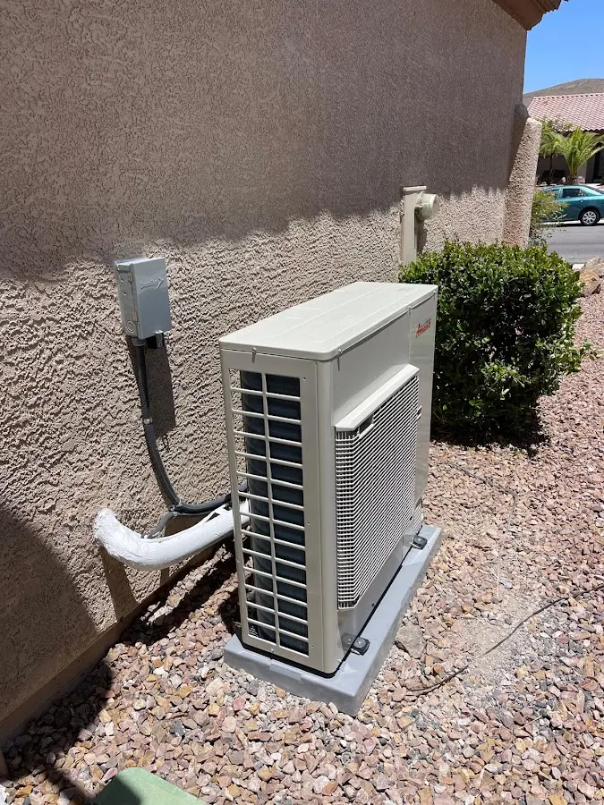 Residential air conditioning condenser unit in Granite City